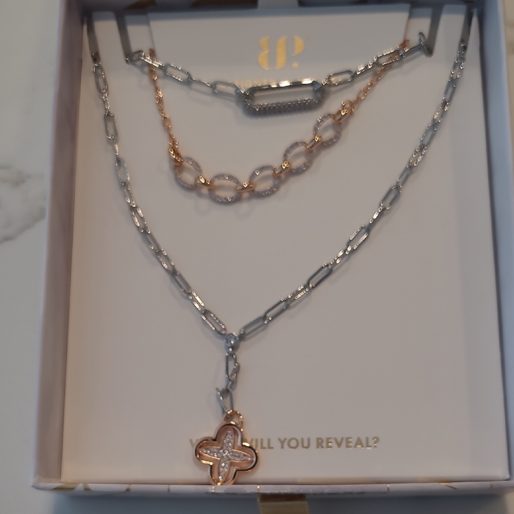 Bomb Party Luxe Layers Necklace, The CLOVER